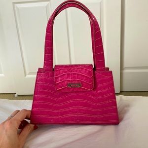 Vintage Pink Guess Croc Bag